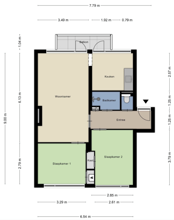 mediumsize floorplan